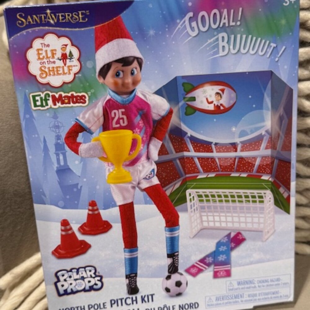 Elf on the Shelf Polar Props Soccer Kit - New
